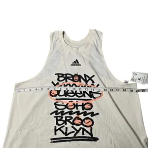 Adidas NYC Tank in Wonder White Size: XL‎ thumbnail 3