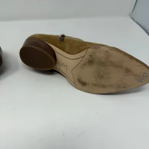 Franco Sarto Shellson Ankle Boot Tan Suede Pointed Toe Women 7M Size 7 thumbnail 7