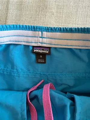 Patagonia Baggies 5” Shorts Bright Blue Women’s Size Small thumbnail 5
