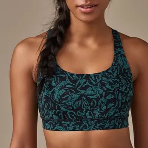 Lululemon Energy Bra Thrive Viridian Green Black thumbnail 3