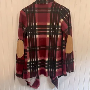12PM
by Mori Ami striped open front cardigan Red thumbnail 5