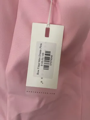 Endless Rose Pink Formal Mini Dress thumbnail 3