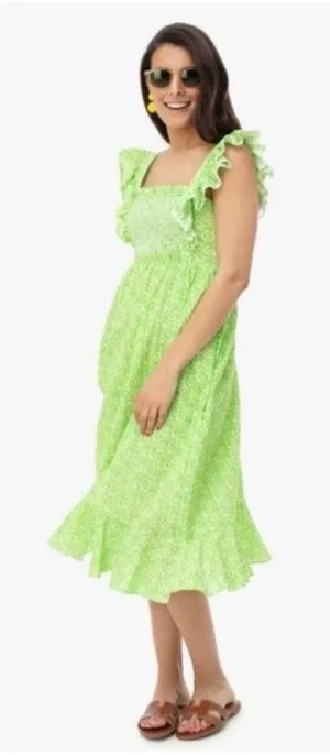 NWT Tuckernuck Lemon Grove MIDI Sundress Sz M thumbnail 1