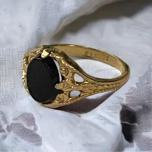 Vintage seta stamped ring thumbnail 1
