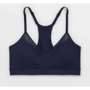 OFFLINE By Aerie‎ L Large Goals Mesh V-Neck Sports Bra Racerback Medium Support thumbnail 2