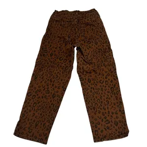 Universal Threads Women's Leopard Print High-Rise Jeans Size 0 Brown thumbnail 3