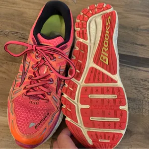 Brooks Transcend Ultimate Ride Sneakers Women 8 Pink Running Shoe 1201501B878 thumbnail 4