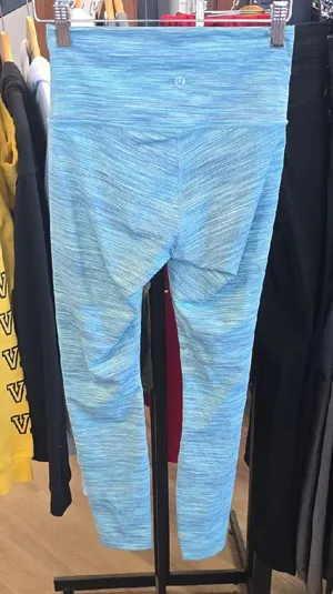 lululemon athletica Kids Blue Heathered Leggings thumbnail 1