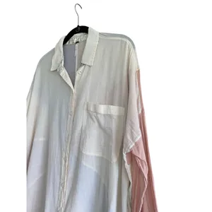 Free People Rainbow Rays Button Down Size Medium thumbnail 2