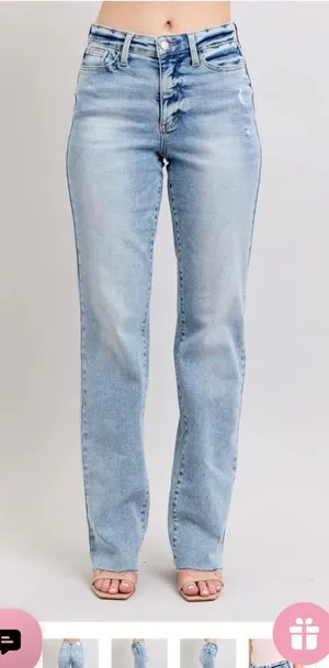Judy Blue Dad jeans thumbnail 1