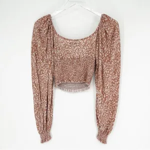 Urban Outfitters Old Soul Cropped Milkmaid‎ Top Women's Size S Cottagecore thumbnail 3