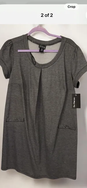 Loose dress Gray Size 14 thumbnail 4