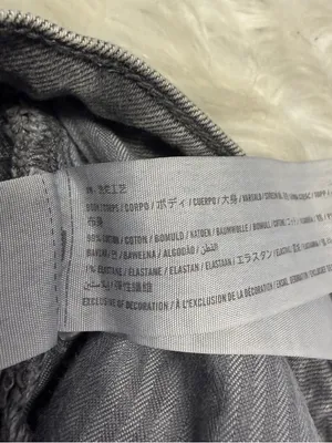 Abercrombie & Fitch 90s Straight Jeans 24 / 00 Gray Ultra High Rise thumbnail 6