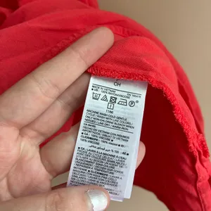 NWT Old Navy coral red rayon tank top spaghetti straps y2k women's‎ size small thumbnail 5