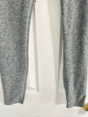 New Balance NBDry Gray Space Dye High Rise Athletic Leggings Women’s Medium M thumbnail 4