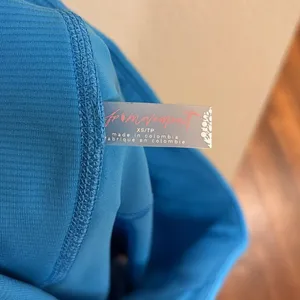FREE PEOPLE Movement Instant Replay Shorts in Varsity Blue NWT thumbnail 5