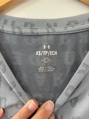 Under Armour Gray Athletic T-shirt thumbnail 3