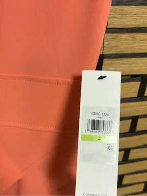 Calvin Klein melon dress size 4 thumbnail 7