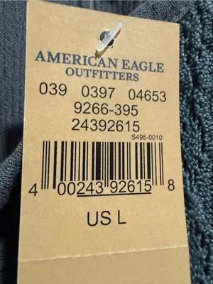American Eagle Outfitters Lace-Up Flutter Sleeve Tunic Romper in Charcoal Size L thumbnail 10