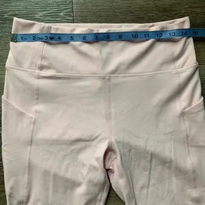 Fabletics PureLux Light Pink High-Waisted Leggings L thumbnail 3
