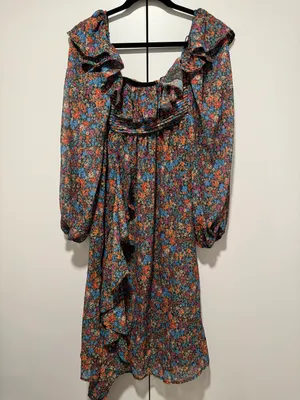 For Love And Lemons Multicolor Asymmetrical Dress thumbnail 5