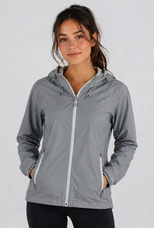 Gerry grey windbreaker jacket small outdoor hiking Gray thumbnail 1