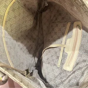 Marc Fisher East West Croc Large Tote Shoulder Bag thumbnail 3