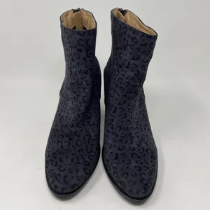 Vintage Havana Rook Black Cheetah‎ Zip Up Ankle Booties Boots Women's Size 7.5 thumbnail 5