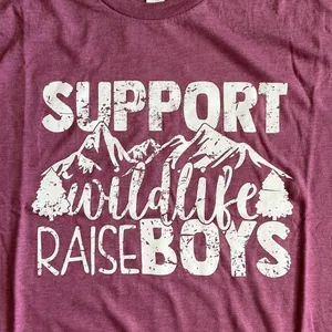 Tultex Support Wildlife Raise Boys Graphic Tee thumbnail 2