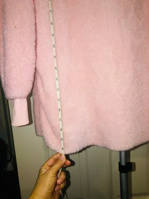 Fluffy cover up Pink Size L thumbnail 4