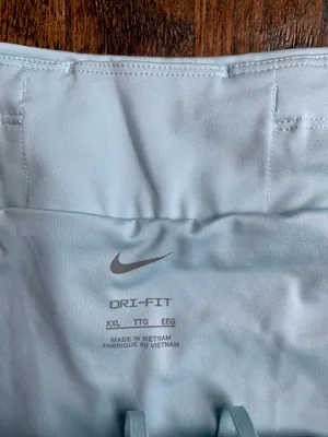 Nike NWT Bliss High Waisted 3” lined Shorts Ocean Bliss XXL thumbnail 6