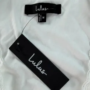 Lulus Womens White Top Size M New thumbnail 5