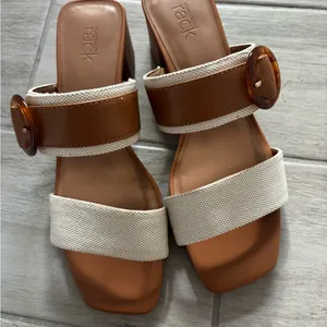 Nordstrom Rack Blake Heeled Slide Sandal size‎ 8 thumbnail 4
