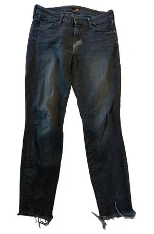 Mother Looker Ankle Fray Film At 11 denim jeans women’s size 25 thumbnail 1