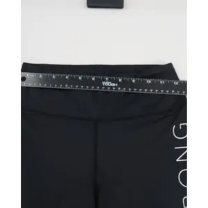 Billabong Move On Bike Shorts Black‎ High Waisted Logo Medium thumbnail 4