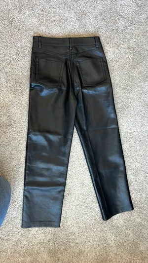 Aritzia Wilfred Leather Pants thumbnail 4