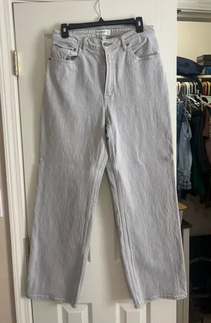 Abercrombie High-Rise 90s Straight Curve Love thumbnail 1
