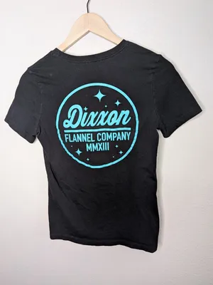 Dixxon Flannel Co. Black Graphic Tee Shirt Small Cotton thumbnail 4
