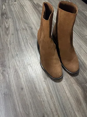 Dolce Vita Tan Suede Ankle Boots Size 7 thumbnail 8