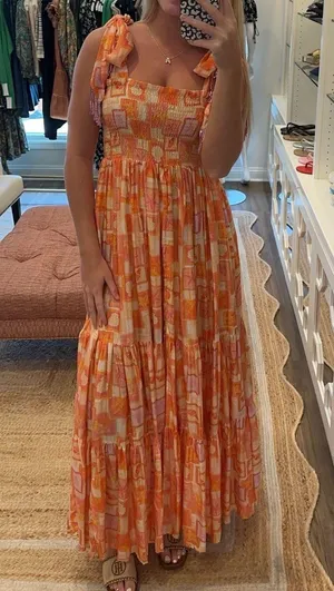 Revolve sundress jade long dress thumbnail 1