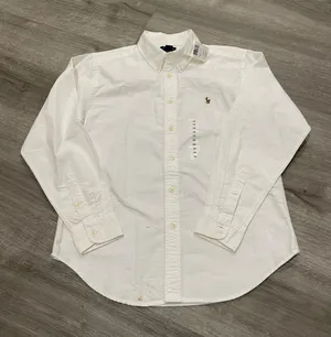 Ralph Lauren White Button Down Shirt/blouse. thumbnail 2