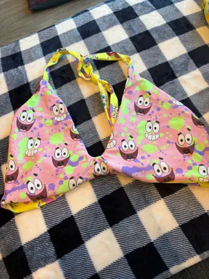 reversible Moana Bikini SpongeBob Top thumbnail 3