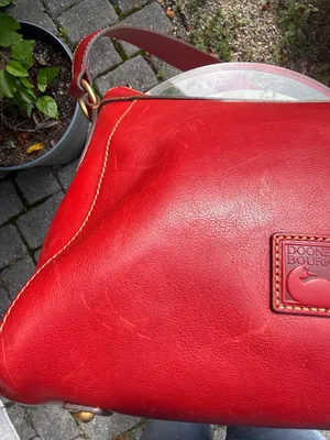 Dooney and Bourke large Cassidy Florentine hobo thumbnail 3