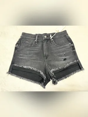 Good American Good Curve Jean Shorts Size 6/28 thumbnail 7