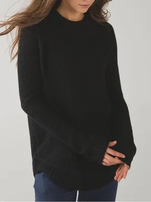 LULULEMON Passage Merino Wool Sweater in Black thumbnail 1