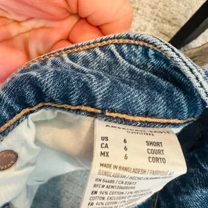 American Eagle Outfitters Blue Ripped Boyfriend Jeans thumbnail 6