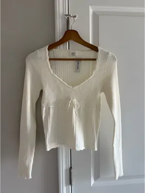 Aritzia Wilfred Soloist Sweater Light Birch thumbnail 5