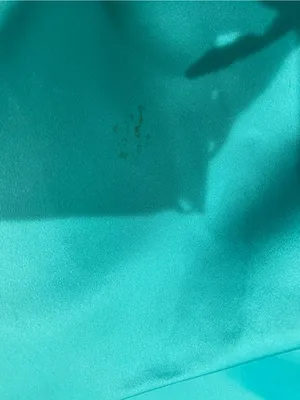 Phoebe Couture Strapless Teal Satin Sheath Dress thumbnail 8