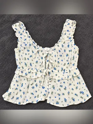 Floral top Size M thumbnail 2