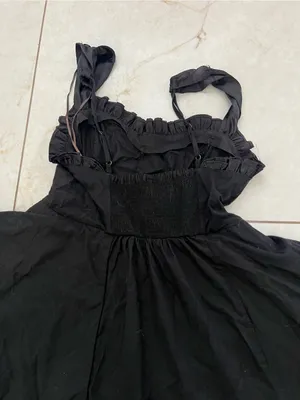 Free People Black Midnight Magic Mini Dress Size XS $128 thumbnail 4